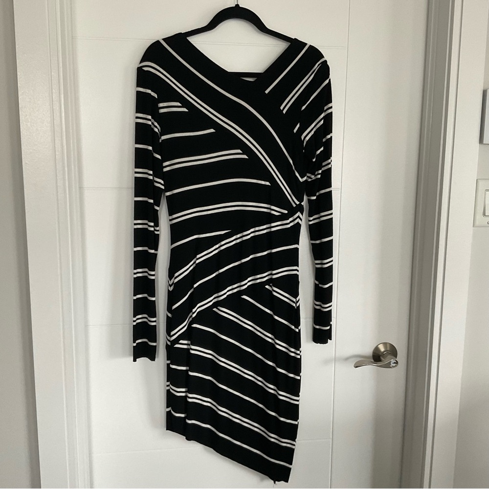 Bailey 44 Black and White Dress